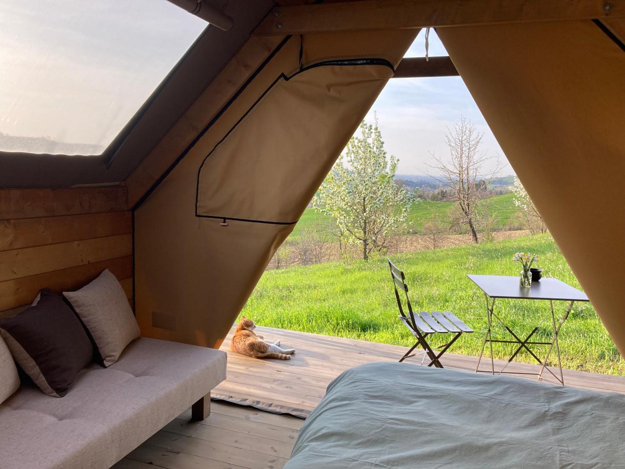 Tente de luxe Glamping Pettirosso